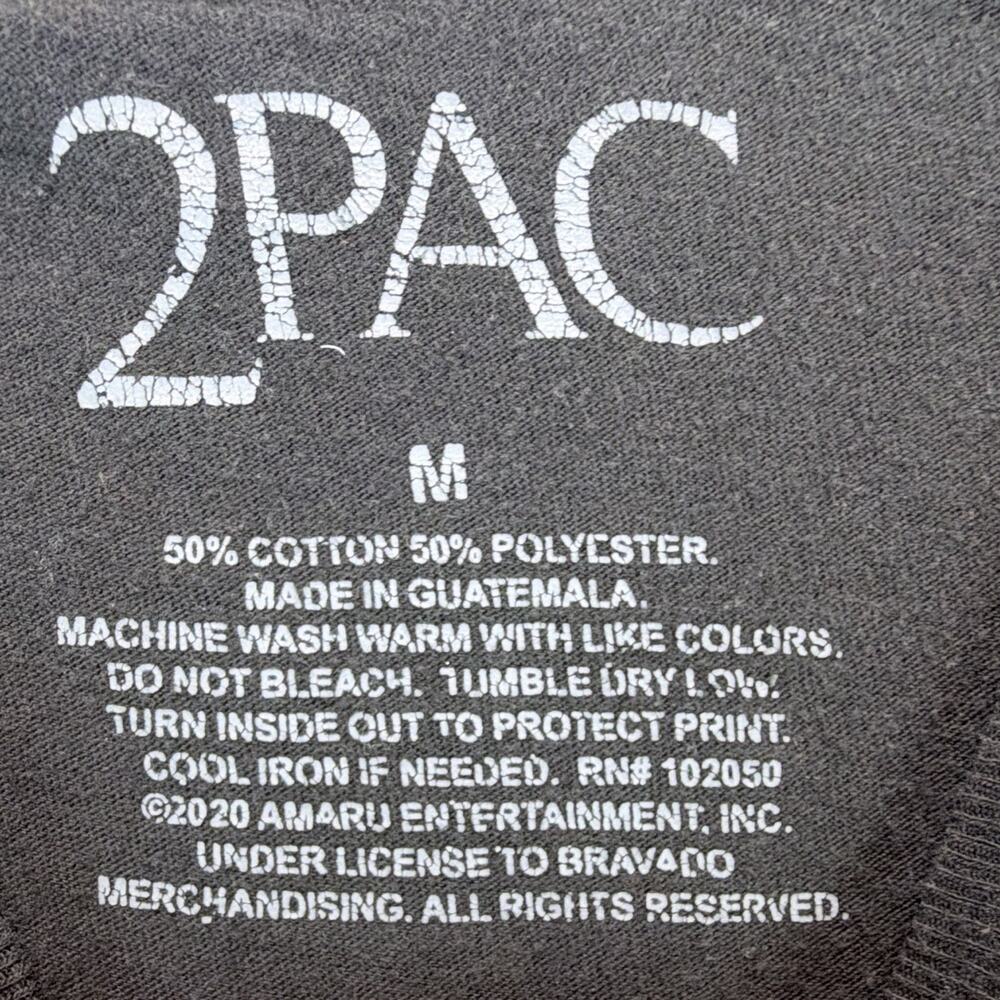 2Pac Tupac Rap & Hip Hop Music Artist Graphic T-Shirt Tee, Size M - Picture 5 of 6